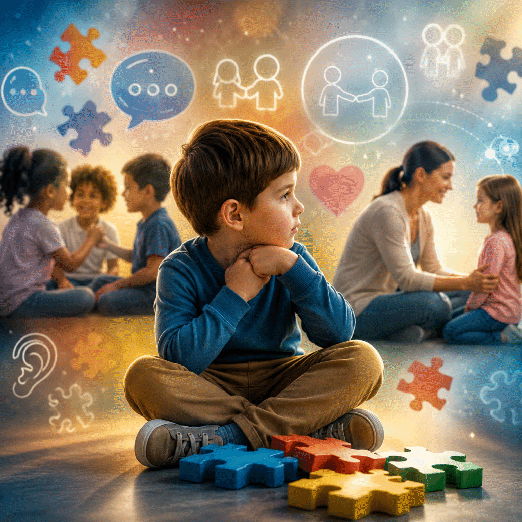 Autismo sinais precoces e como acolher com amor 1 Autismo sinais precoces e como acolher com amor - Comunicação e interação social